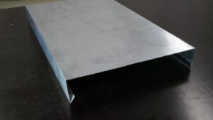 Mauerabdeckung aus Rheinzink Titanzink 0,7 mm walzblank